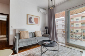 Blueground Galvany balcony furnished BCN-127